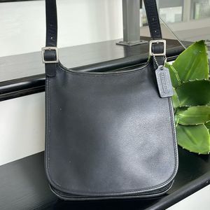Coach Black Leather Shoulder Bag